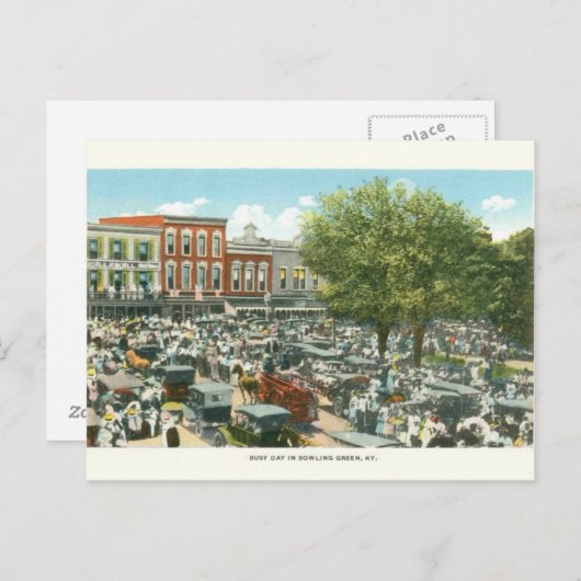 Vintag Bowling Green Kentucky Postcard Postkarte (Vorne/Hinten)