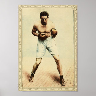 Vintag Boxer Poster