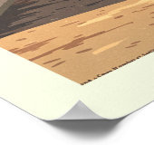 Vintag Bozeman Montana Poster (Ecke)