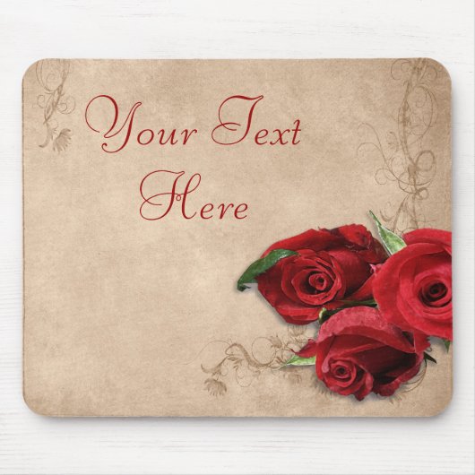 Vintag Brandy-Rose Mousepad (Vorne)