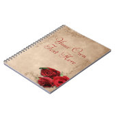 Vintag Brandy-Rose Notizblock (Linke Seite)