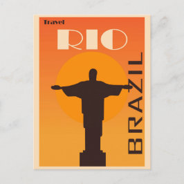 Vintag Brasilien Rio de Janeiro Reisen Postkarte