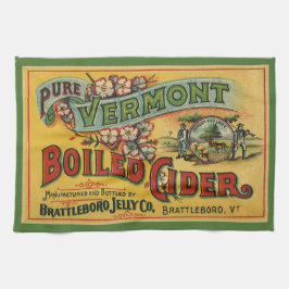 Vintag Brattleboro Jelly Boiled Cider Vermont Handtuch