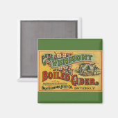 Vintag Brattleboro Jelly Boiled Cider Vermont Magnet (Vorderseite/Rückseite)