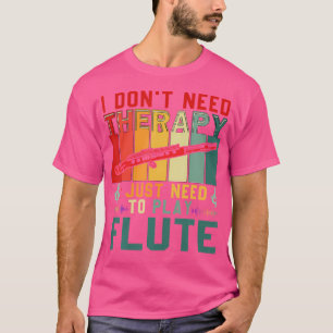 Vintag brauche ich keine Therapie, die ich nur spi T-Shirt
