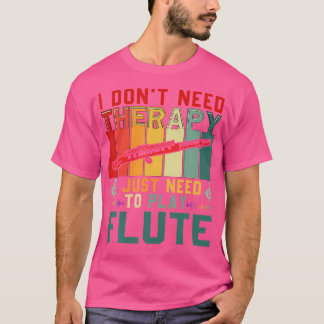 Vintag brauche ich keine Therapie, die ich nur spi T-Shirt