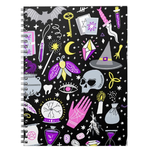 Vintag-braun-orange Tartan kariert. Notizblock (Vorderseite)