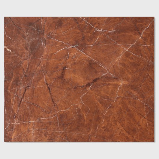 Vintag-braune Marmorstruktur Geschenkpapier (Flach)