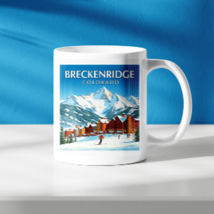 Vintag Breckenridge Colorado Kaffeetasse