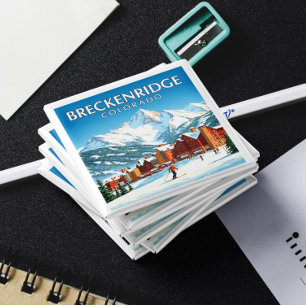 Vintag Breckenridge Colorado Magnet
