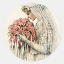 Vintag Bridal Stickers