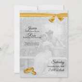 Vintag Brides Gay Wedding Einladung (Vorderseite)