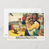 Vintag Bridlington England Postkarte (Vorne/Hinten)