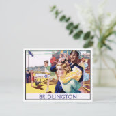 Vintag Bridlington Postkarte (Stehend Vorderseite)