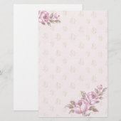 Vintag Briefpapier (Vorne/Hinten)