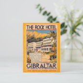 Vintag British The Rock Hotel Travel Postcard Postkarte (Stehend Vorderseite)