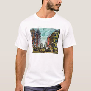 Vintag-Broadway & Maiden Lane, 1800er NY-T T-Shirt