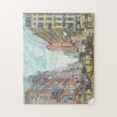 Vintag Broadway, NYC (1880er) Puzzle (Vertikal)