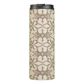 Vintag Brocade Jewel Pattern Tumbler Thermosbecher (Rückseite)