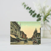 Vintag Brockton, Massachusetts Postkarte (Stehend Vorderseite)