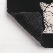 Vintag Brooke Halloween Sugar Skull Design Mousepad (Ecke)
