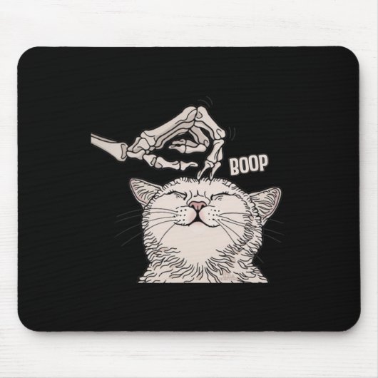 Vintag Brooke Halloween Sugar Skull Design Mousepad (Vorne)