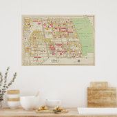 Vintag Brooklyn Map | George Washington Bromley Poster (Küche)