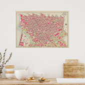 Vintag Brooklyn Map | George Washington Bromley Poster (Küche)