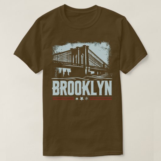 Vintag Brooklyn New York 1 T-Shirt (Design vorne)