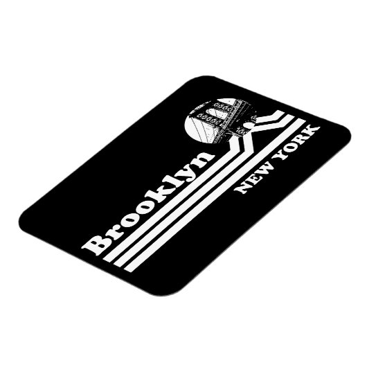 Vintag Brooklyn New York Magnet (Linke Seite)