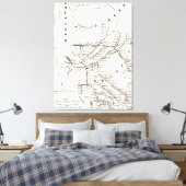 Vintag Brooklyn NY Transit System Map (1912) Leinwanddruck (Insitu (Schlafzimmer))