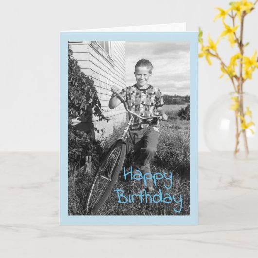 Vintag Brother Birthday Karte (Gelbe Blume)