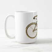 Vintag Brown Bike Kaffeetasse (Links)
