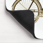 Vintag Brown Bike Mousepad (Ecke)