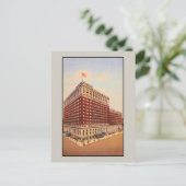Vintag Brown Hotel (Louisville, Kentucky) Postkarte (Stehend Vorderseite)