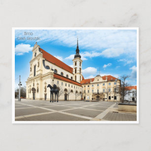 Vintag Brünn Tschechische Republik République tchè Postkarte