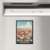 Vintag Bryce Canyon Nationalpark Utah Magnet (In Situ (Geschirrspüler))