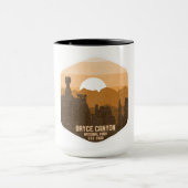 Vintag Bryce Canyon Nationalpark Utah Tasse (Zentrum)
