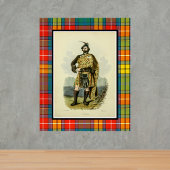 Vintag Buchanan Scottish Clansman Poster