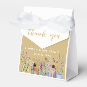 Vintag bucht eine neue Kapitel Babydusche Geschenkschachtel