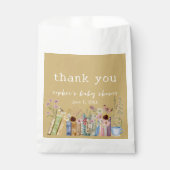 Vintag bucht eine neue Kapitel Babydusche Geschenktütchen (Vorderseite)