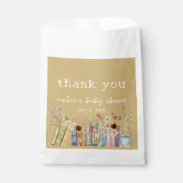 Vintag bucht eine neue Kapitel Babydusche Geschenktütchen