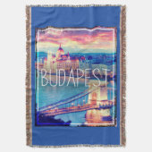 Vintag Budapest Decke (Vorderseite Vertikal)