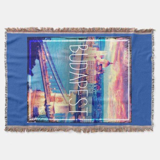 Vintag Budapest Decke (Vorderseite)