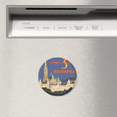 Vintag Budapest Magnet (In Situ (Geschirrspüler))