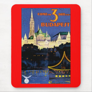 Vintag Budapest Mousepad