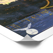 Vintag Budapest Poster (Ecke)