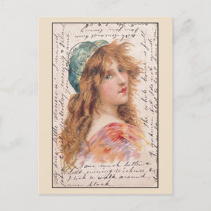 Vintag Buenos Aires 1906 Portrait Postkarte