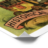 Vintag Buffalo Bill Wild West Show Poster (Ecke)