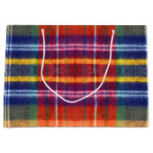 Vintag Buffalo Kariert Große Geschenktüte (Vorderseite)